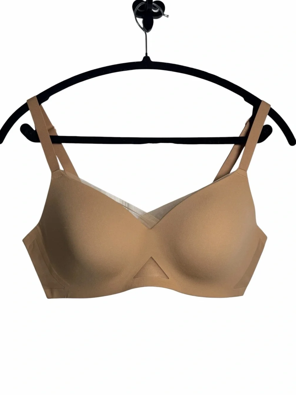Honeylove Wire Free Cross Over Bra Sand Size 32D - Picture 3 of 6